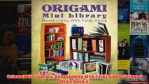 Download PDF  Origami Mini Library Bookbinding With Folds Alone Origami Office Book 3 FULL FREE