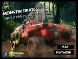 Монстр трак в джунглях | игра стреляй по монстрам | game Monster Truck Jungle Challenge