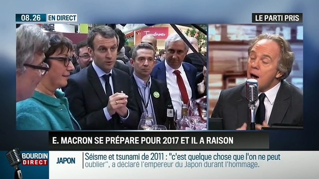 Le parti pris d'Hervé Gattegno : Emmanuel Macron se prépare pour 2017 et il a raison – 11/03