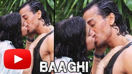 LEAKED! Tiger Shroff-Shraddha Kapoor Passionate KISSING Scene | Baaghi