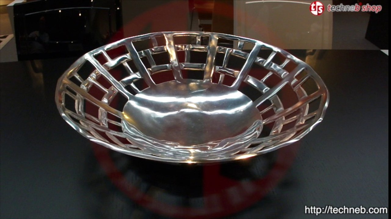 Corbeille à fruits RONDO en aluminium (aluminium)