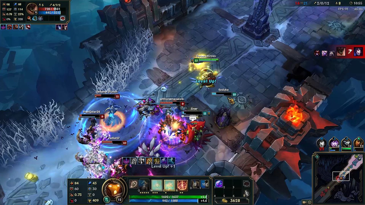 League of Legends: ARAM (All Random All Mid) - Bard - Part 2 (3/09/2016) /w commentary