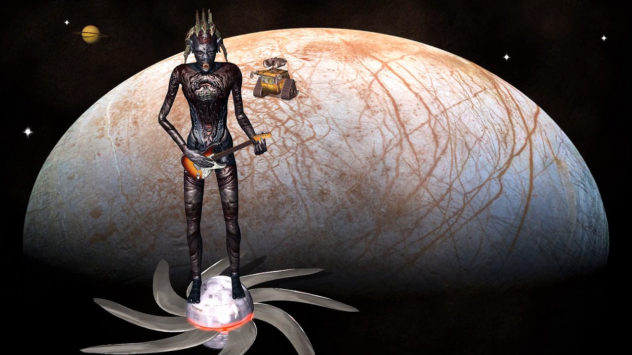 Space Alien Birthday Greeting