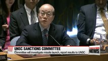 S. Korea sends letter to UNSC sanctions committee in response to N. Korea's short-range missile launch