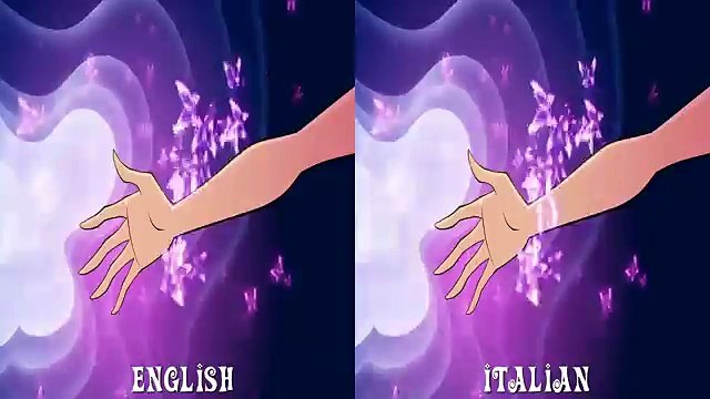 Winx Club - New Butterflix Parts English VS Italian HD