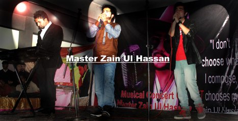 Master Zain Ul Hassan Special Entry in his own (Girls and boy Musical concert of Master Zain) 20 feb 2016