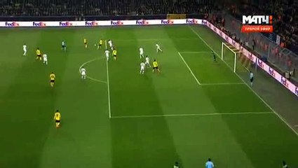 Pierre-Emerick Aubameyang Goal - Dortmund 1 - 0 Tottenham - 10_03_2016