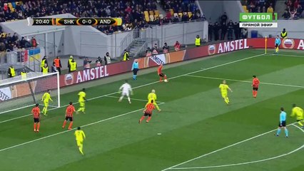 Taison Goal - Shakhtar 1 - 0 Anderlecht - 10-03-2016