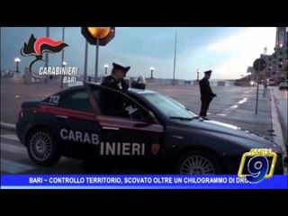 Bari |  Controllo del territorio, scovato oltre un kg di droga