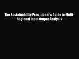 Download The Sustainability Practitioner's Guide to Multi-Regional Input-Output Analysis  EBook