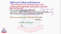 Degree of Polymerization ,Molecular Mass of Polymers & Types of Polymers on the bases of Nature of Monomers ( Homopolymers & Copolymers )