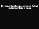 Read Meanings of Life in Contemporary Ireland: Webs of Significance (Cultural Sociology) Ebook