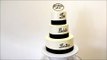 40th Birthday Cake - Birthday cake Ideas - 3 tier cakes