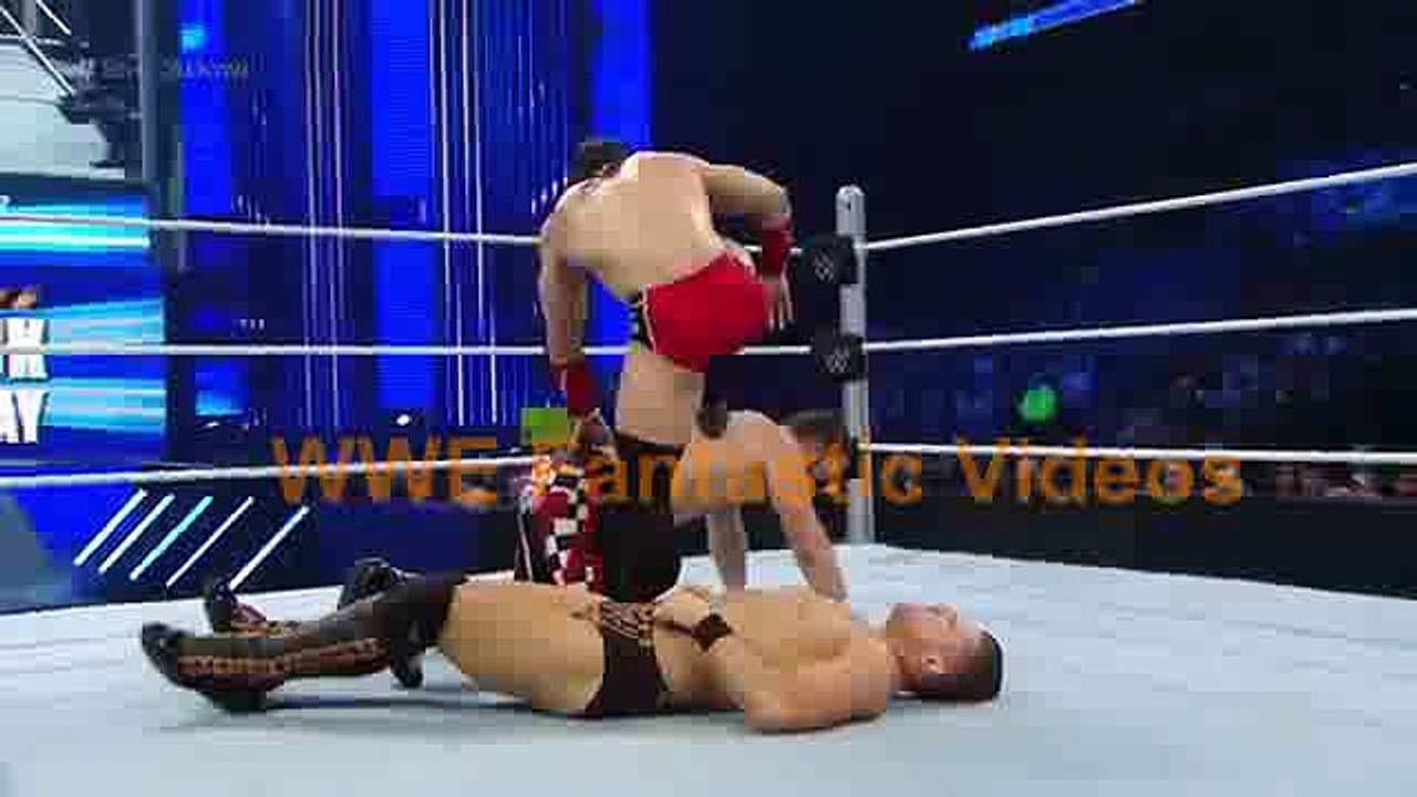 Neville Sami Zayn vs Kevin Owens The Miz SmackDown March 10 2016