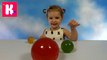 Желейные прыгучие шары делаем сами из фруктового желе с Мисс Катя Giant Gummy balls