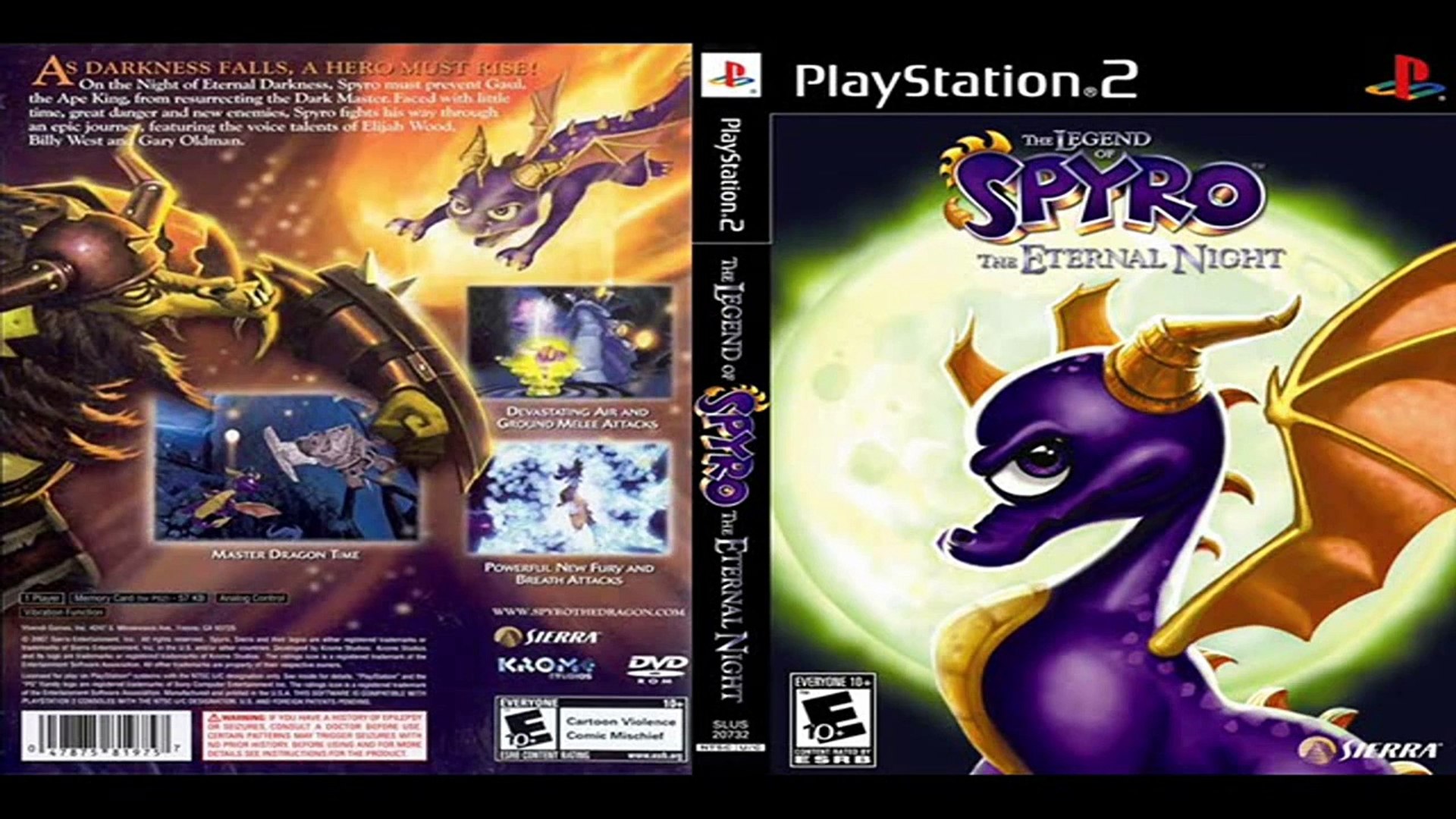 Main Title - The Legend Of Spyro: The Eternal Night – Видео Dailymotion