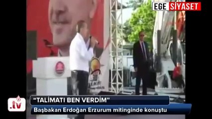 'Polise talimatı ben verdim'