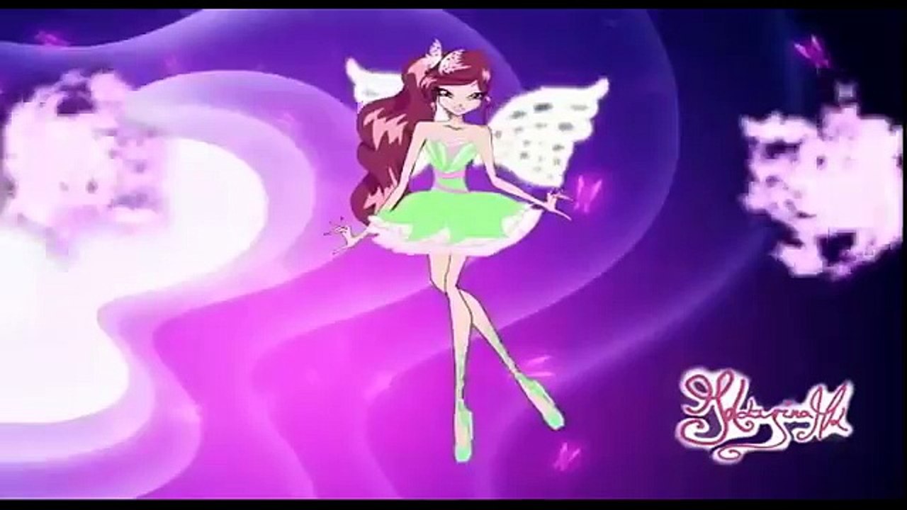 Winx Club Roxy Butterflix and Tynix Transformation