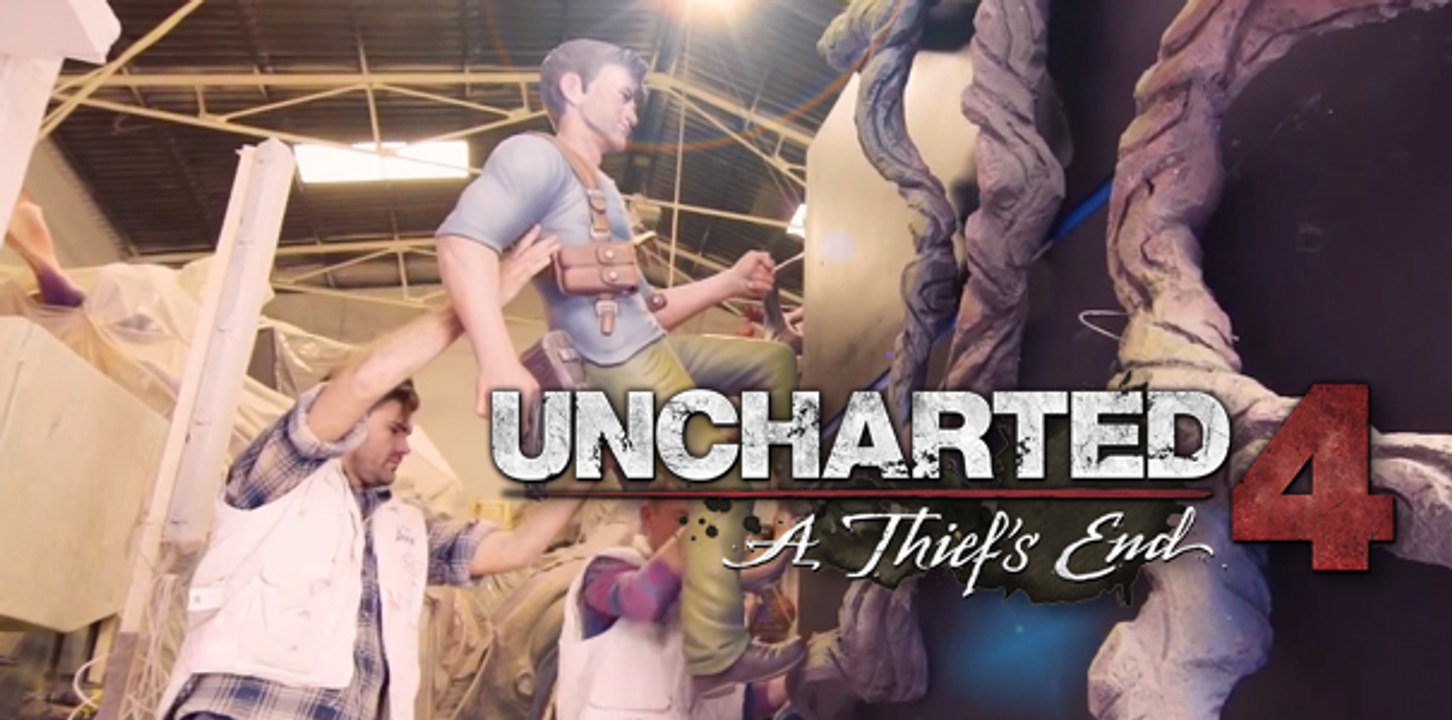 El Ninot de Nathan Drake para las Fallas de Valencia