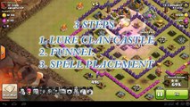 Clash of Clans- Gowipe Attack Strategy TH8 - 3 Star Tutorial