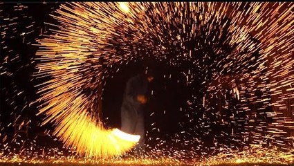 Des feux d'artifices en slowmotion ultra ralenti !