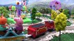 Thomas The Train Kids Peppa Pig Play Doh Wheels On The Bus Train Version Grandpa Pigs Mus