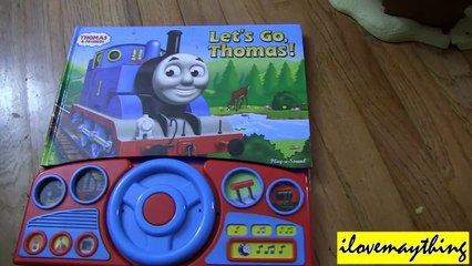 My KIDS playing Thomas at the Pirate's Cove - Portable Take N Play Set