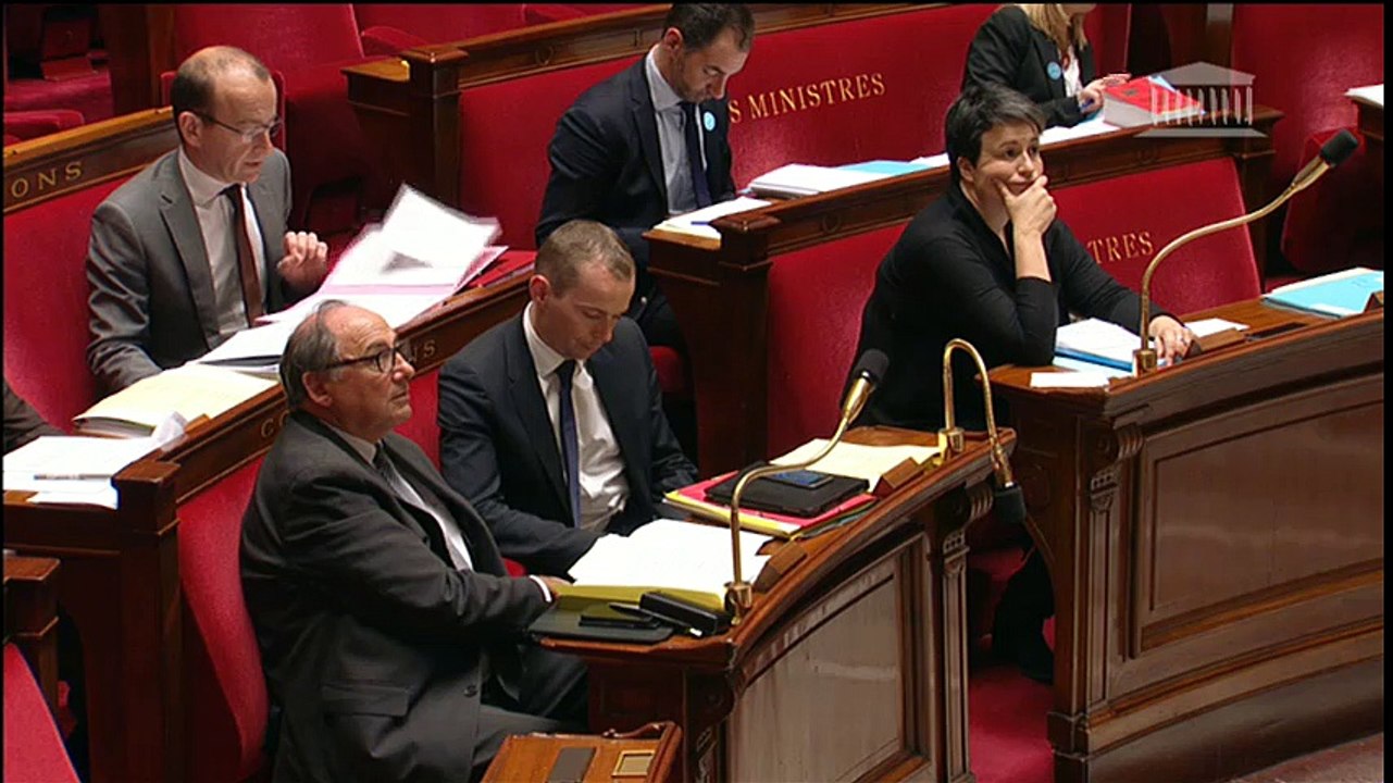 Jean Lassalle défend, dans l'hémicycle, l'importance des élus locaux.