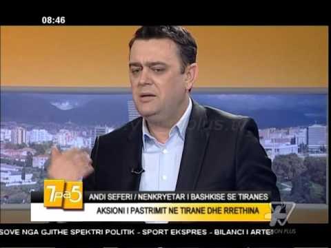 7pa5 - Aksioni i pastrimit ne Tirane dhe rrethina - 11 Mars 2016 - Show - Vizion Plus