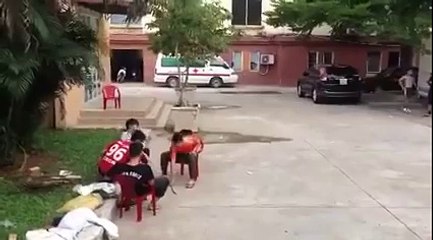 Troll who dabbled guillotine by cutting trees and the ending