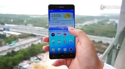 Phone screen borderless upcoming Oppo