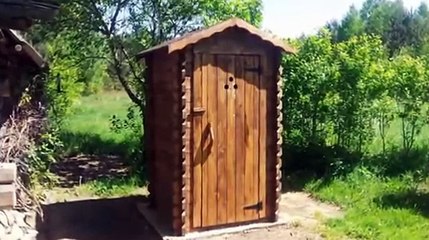 Шикарный туалет на даче   это здорово!