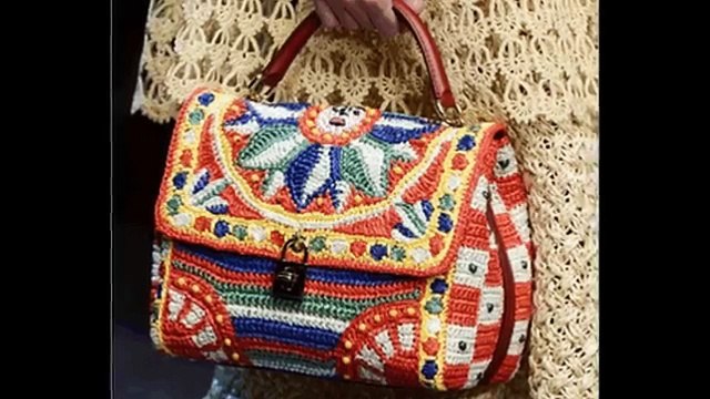 Красивые вязанные сумки своими руками. Копилка идей интернета.