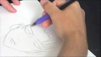 Drawing Captain Levi from Attack On Titan