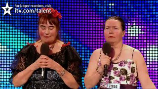 Ina and Jean - Britain's Got Talent 2012 audition - UK version