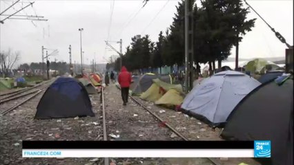 EU migrant crisis: Tens of thousands stranded as Balkan route is shut off