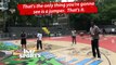 Dominique Wilkins -- NBA Legend Balls with Kids at Rucker Park