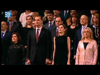 Los Reyes presiden el concierto de homenaje a las víctimas del terrorismo
