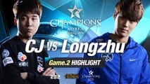 [H/L 2016.02.03] CJ vs Longzhu  Game 2 - RO1 l 롯데 꼬깔콘 LoL Champions Korea Spring 2016