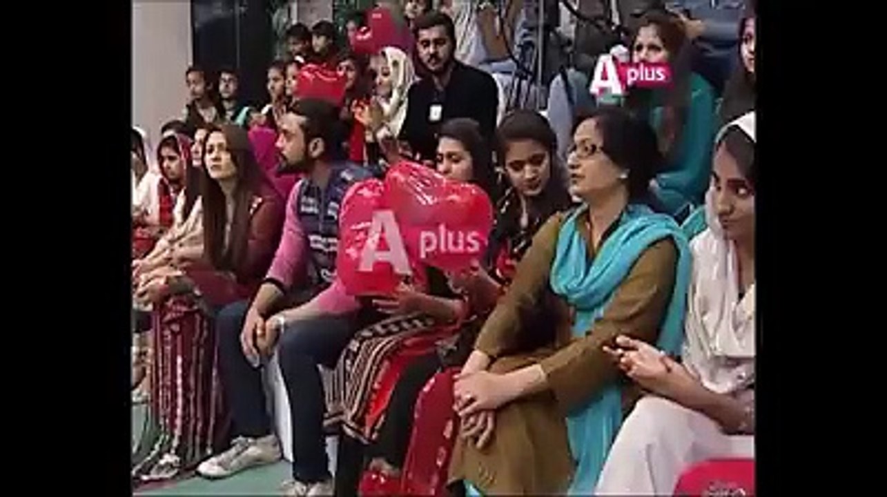 Live Tv Show Good Morning Zindagi Aplus Channel Singer Irfan Hussain Rockstar 14