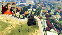 FLYING CARS MOD (GTA 5 Mods Funny Moments)