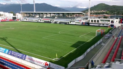 Avant Gazélec Ajaccio / Caen : la conf' de presse