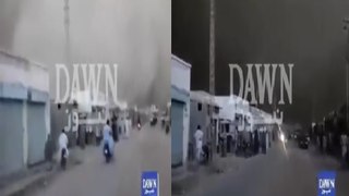 Terrifying video The Jiwani town of Balochistan's Gwadar district
