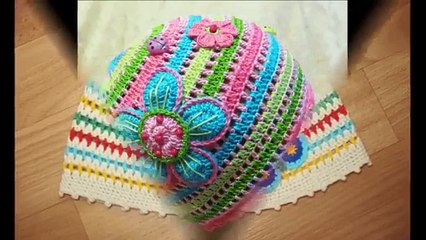 Летние шапочки. Сундук идей из интернета.