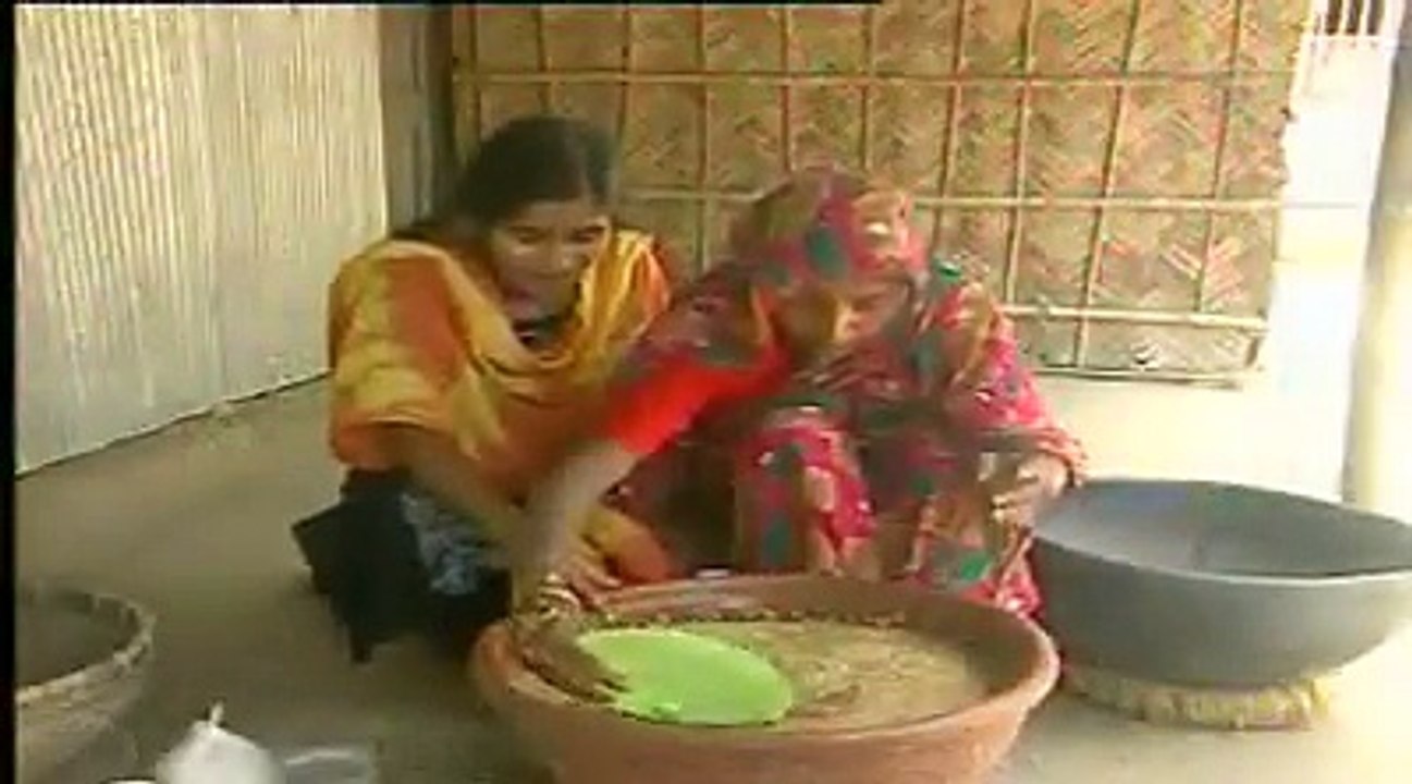 Bangladesh Seed Processing by Village Woman