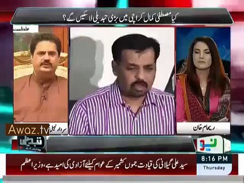 What Nabil Gabol Said In Reham Khan Show About Mustafa Kamal Which Proven Right