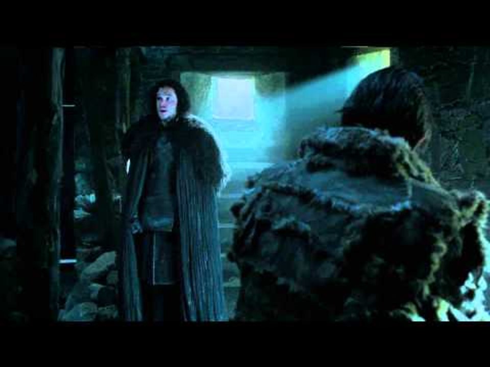 Game of Thrones Season 5 Clip: Jon Snow & Mance Rayder