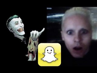Jared Leto's Snapchat Shows He'll Make A Great Joker