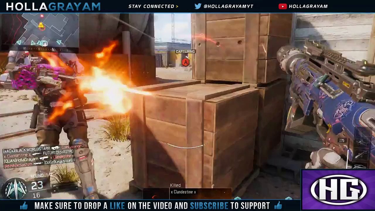 COD BO3 GAMEPLAY | RECORDING GROUP | HollaGrayam