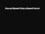 Read King and Maxwell (King & Maxwell Series) Ebook Free